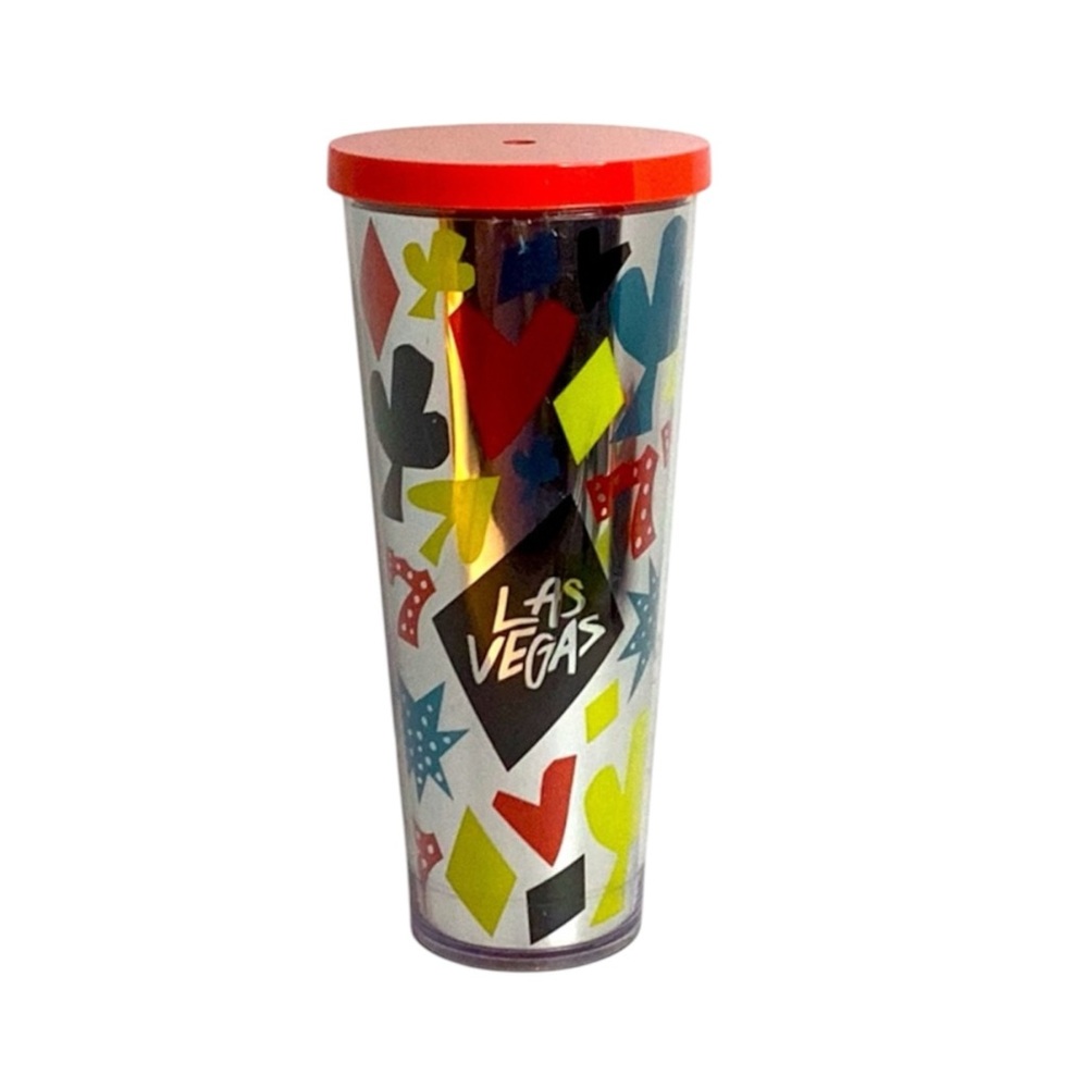 💚 Starbucks Las Vegas Cold Cup Tumbler - 24oz.